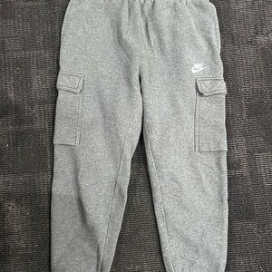 Nike Kids Casual Gray Joggers